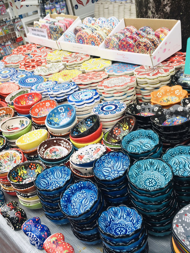 เสน่ห์ย่านKampong Glam ถนนMuscat Street Artต้องไป