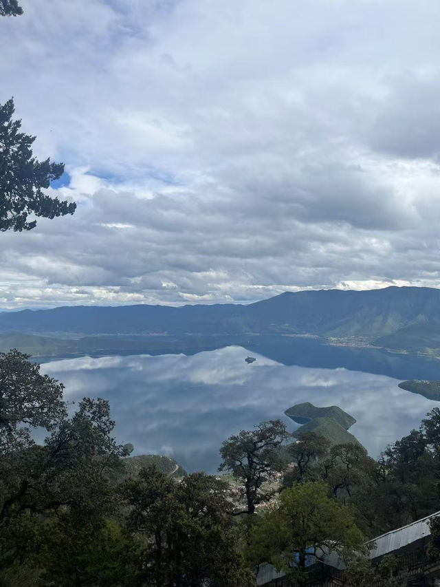🏔️ Gemu Goddess Mountain — The Sleeping Beauty of Lugu Lake 💫🌿