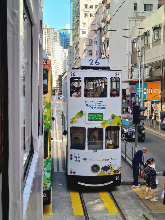 🚃นั่งรถรางสุดคลาสสิคชมเมืองฮ่องกง