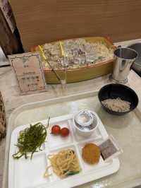 traditional tatami-style hotel at Hokkaido Onsen village 