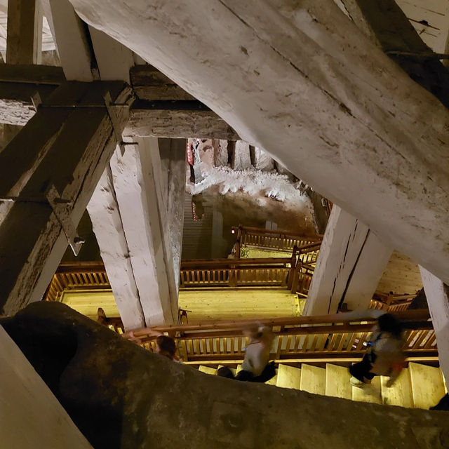 The Wieliczka Salt Mine in Poland
