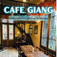 คาเฟ่กาแฟไข่ร้อน สูตรต้นตำรับแท้ Cafe Giang