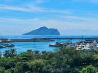 遠眺東海岸的可愛小島〔龜山島〕