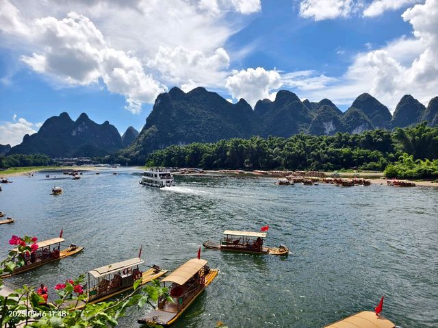 漓江朝板山碼頭