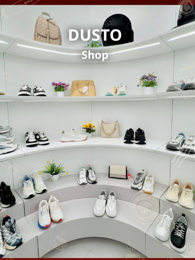 รีวิวร้านรองเท้าและกระเป๋าแฟชั่นแบรนด์ DUSTO