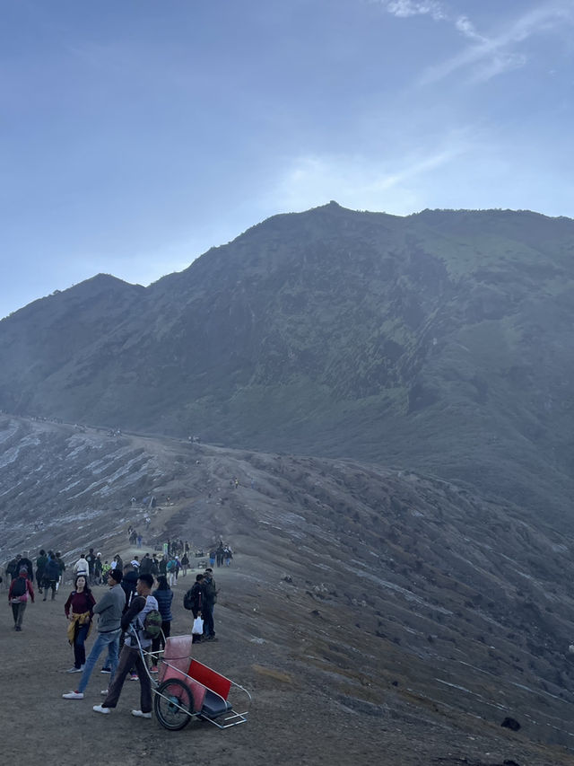 The Turquoise Crater Lake Above the Clouds The Turquoise Crater Lake Above the Clouds