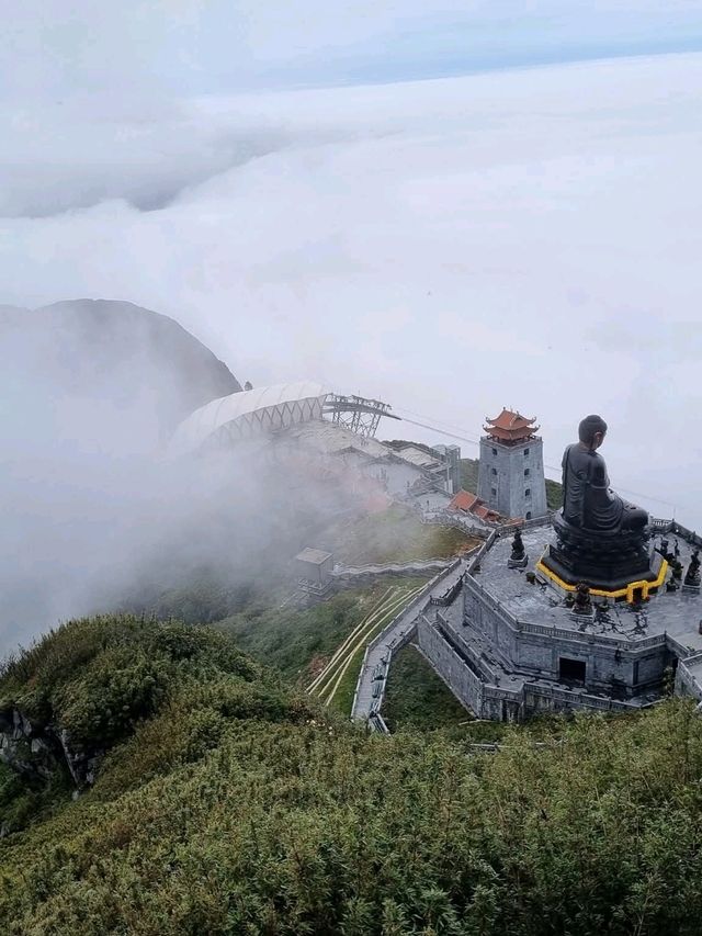 Epic Sculptures & Clouds: Sun World Fansipan Legend Adventure 🌄🙏