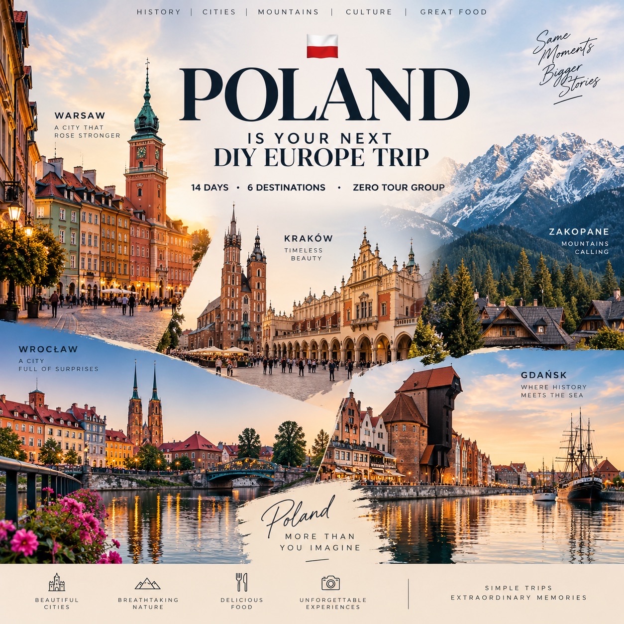 ポーランドを制覇する：究極の14日間DIYアドベンチャー🇵🇱✨