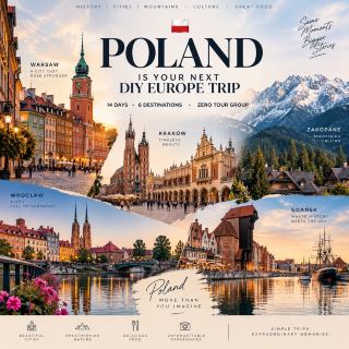 Poland Unlocked: The Ultimate 14-Day DIY Adventure 🇵🇱✨