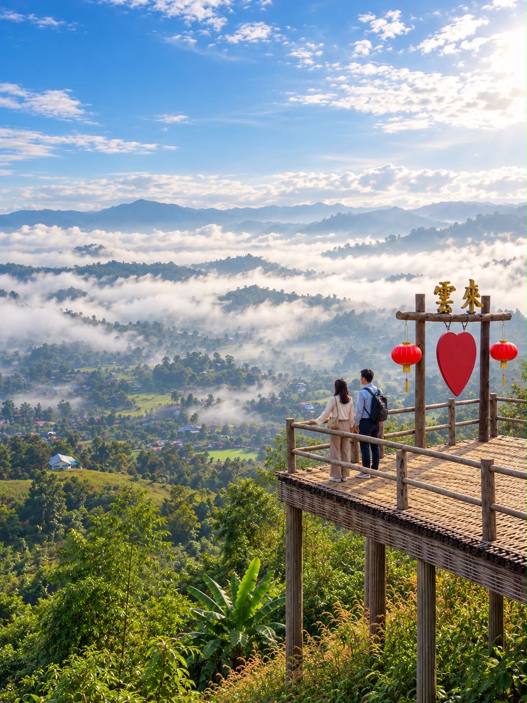 จุดชมวิวทะเลหมอกหยุนไหล (Yun Lai Viewpoint) 📍ปาย จ.แม่ฮ่องสอน
