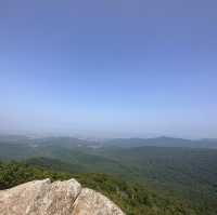 Hiking at Mary Rock Trial - Virginia 