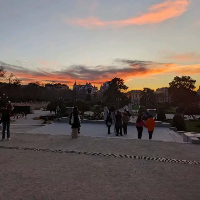 The most beautiful park in Madrid