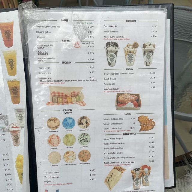 英國曼徹斯特 Croyaki Tea食香港雞蛋仔