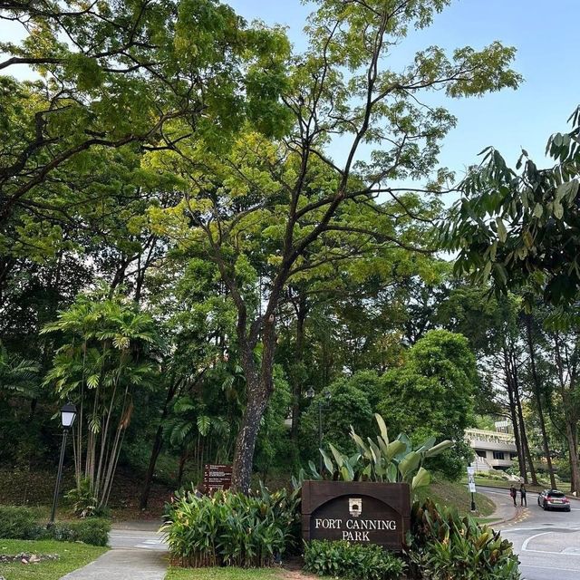 Fort Canning Park Singapore 🌴