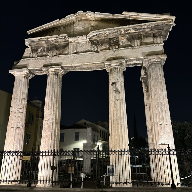 Magnificent Athens by night