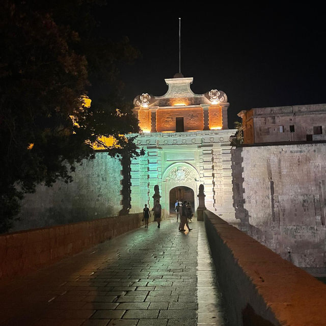 A night in Mdina