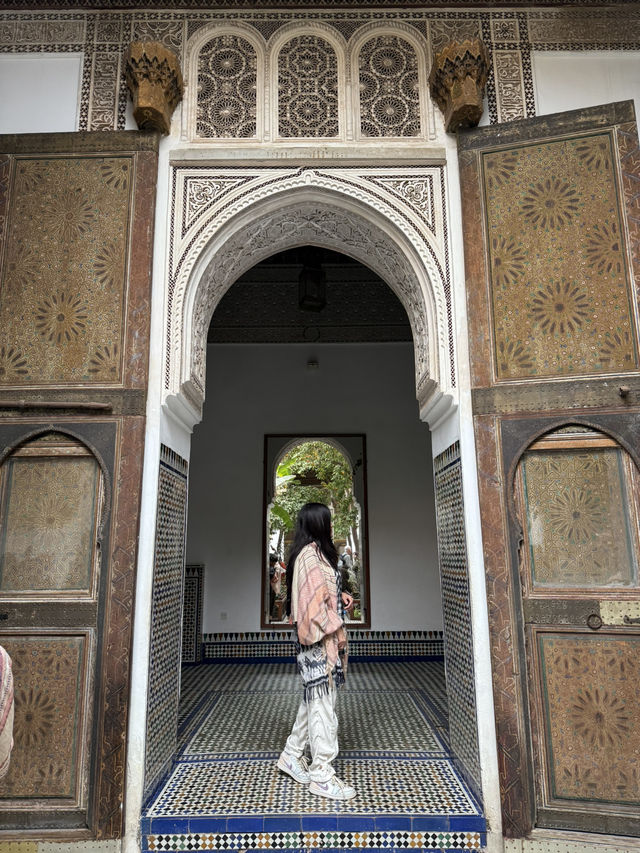 Experience the Grandeur of Arabic Royalty at Bahia Palace! ✨🇲🇦