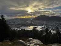 An AMAZING view from Bergen: a MUST-SEE