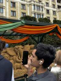 The Indian festival in the heart ❤️ of Moskow 