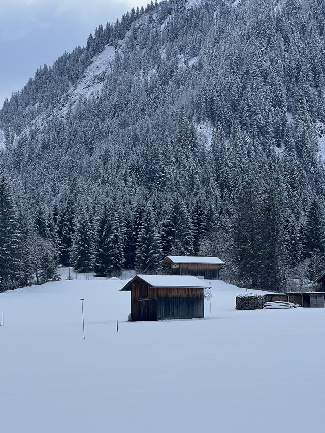 ❄️🏔️ Winter at Haldensee, Tirol – Where the Alps Whisper in Snow 🏔️❄️