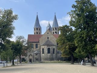 Halberstadt, Located in Saxony-Anhalt, Germany, is Nestled at the Northern Foothills of the Harz Mountains.