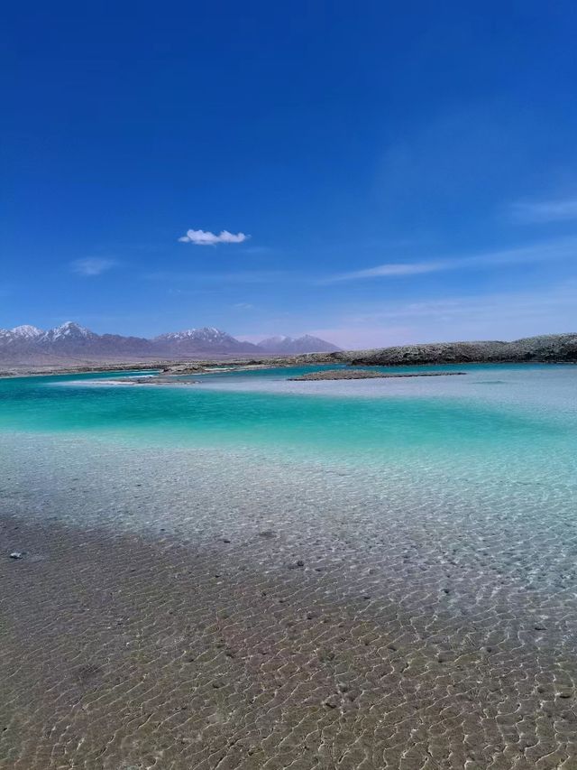 Qinghai has a hidden emerald lake! Scattered beauty on the plateau.