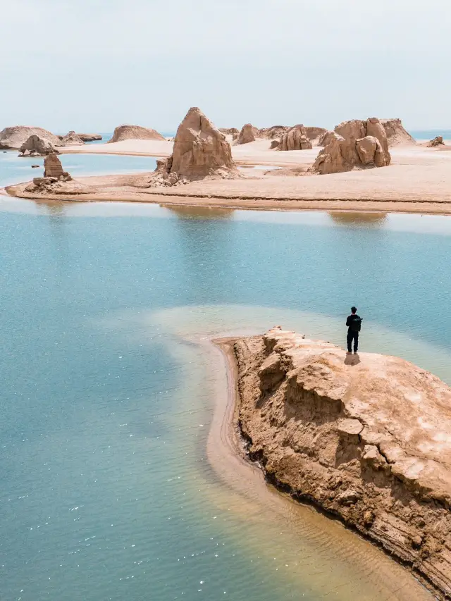 Forge your own path and discover the unique beauty of the Water Yardang