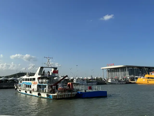 風光秀麗長島港