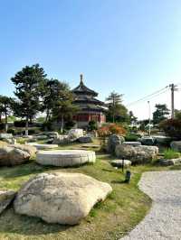 陝西西安唐苑新中式打卡地園林公園