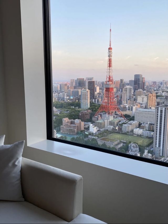 東京艾迪遜酒店|坐在窗口看東京塔是怎樣的體驗？