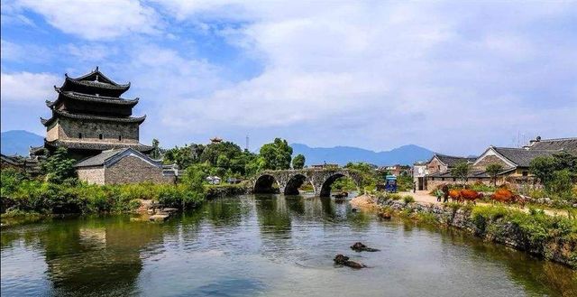 上甘棠村，世外桃園。