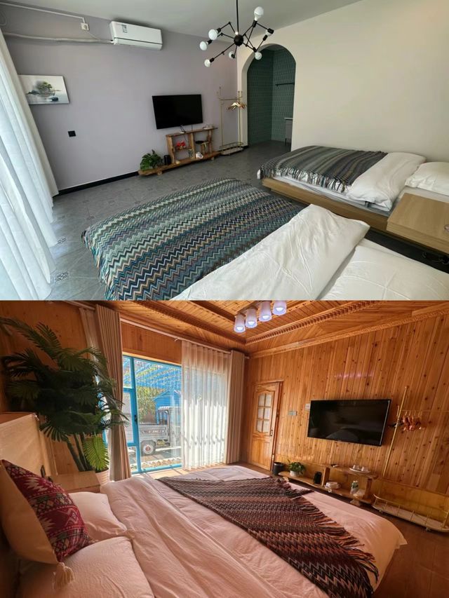 住在山裡真舒服啊~這家民宿真的很漂亮哎~~坐落在皖南川藏線上