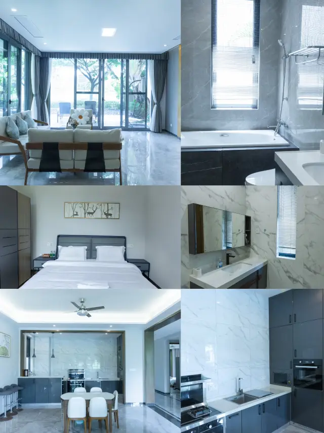 청수만에 위치한 품질 좋은 별장에서 살았습니다