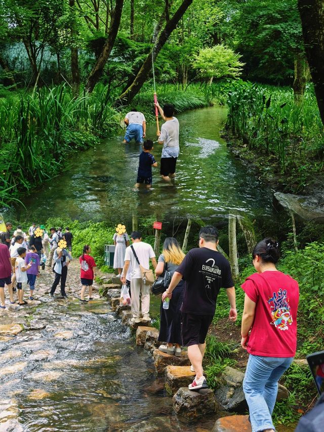 暑假玩水季怎能不帶娃來一次九溪十八澗，孩童免費玩水天堂地