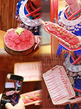 ร้านเปิดใหม่ในเขต Shaxian ขอเชิญคุณมาลิ้มลองหม้อไฟเนื้อกุ้ยโจวต้นตำรับในซุปรสเปรี้ยว