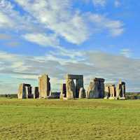 Stonehenge: A mysterious prehistoric monument.