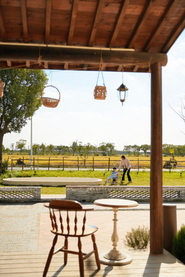 不敢相信上海也有喜洲版麥田就在李窯村。 不敢相信上海也有喜洲版麥田就在李窯村。