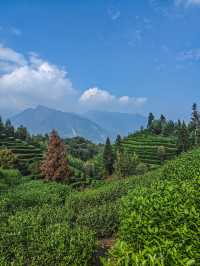 峨眉山最美湖景溫泉，還能眺望峨眉山金頂。
