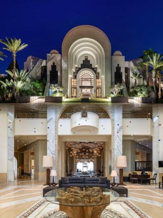A hotel I want to stay at again. It's really comfortable and big.