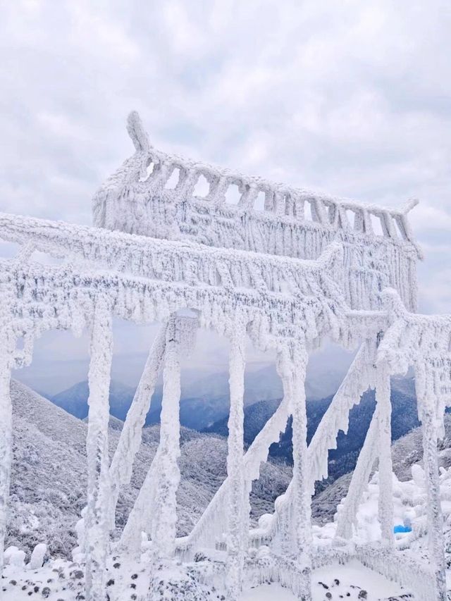 廣東周邊也能欣賞的雪景聖地
