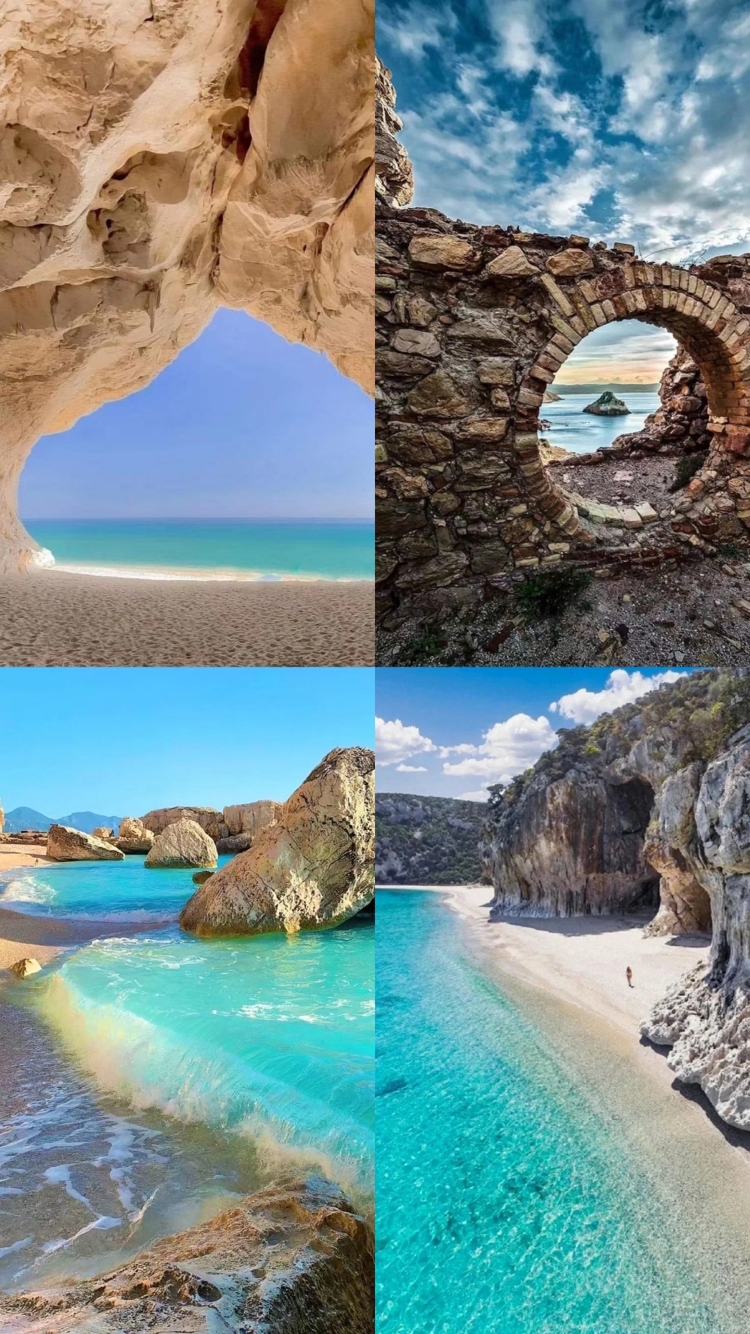 Biển giống như thạch - Sardinia