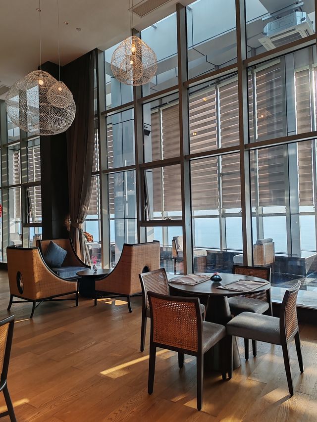 北海避寒之銀灘觀落日