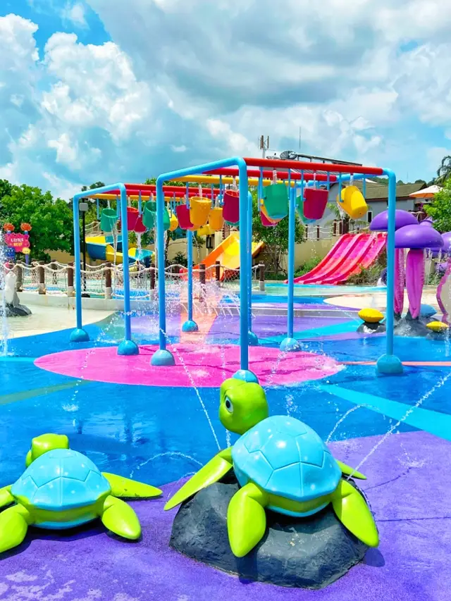 泰國避暑遊玩聖地水上樂園的夏日清涼