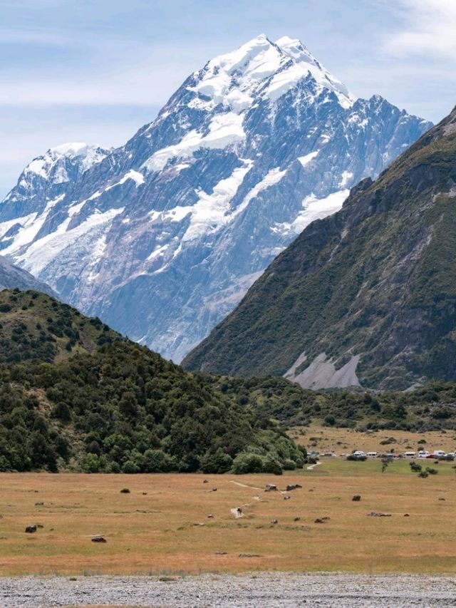 Mt. Cook, the Alps in the South Hemisphere 