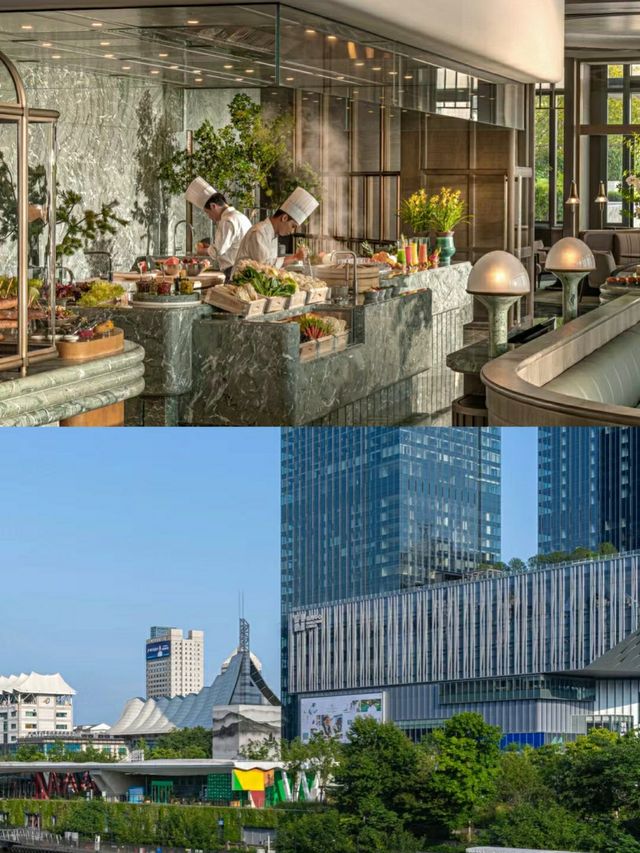 坐落杭州市中心的它，為四季酒店作出全新詮釋