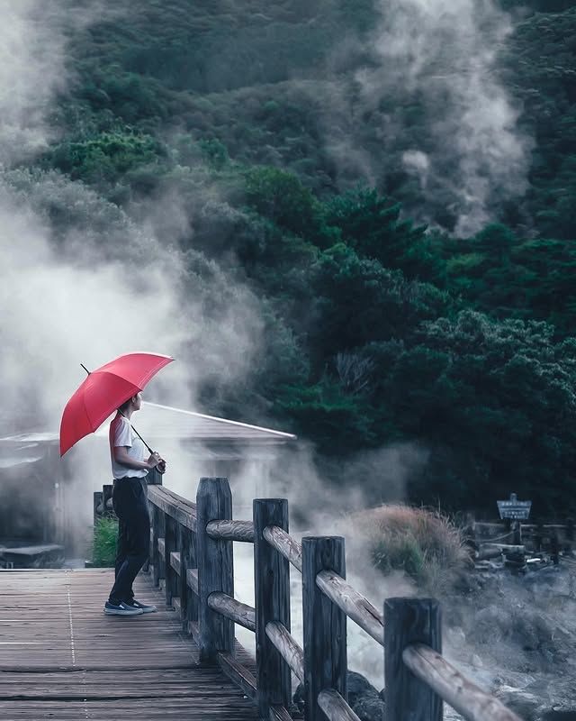 日本雲仙市 | 雲仙地獄—蒸汽彌漫嘅神秘溫泉景觀 