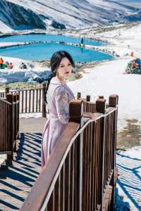 崗什卡雪峰×七彩瀑布。
 | 一日穿越冰川與彩虹的極致體驗！