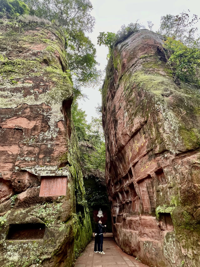 蘇東坡初戀的地方，四川中岩寺