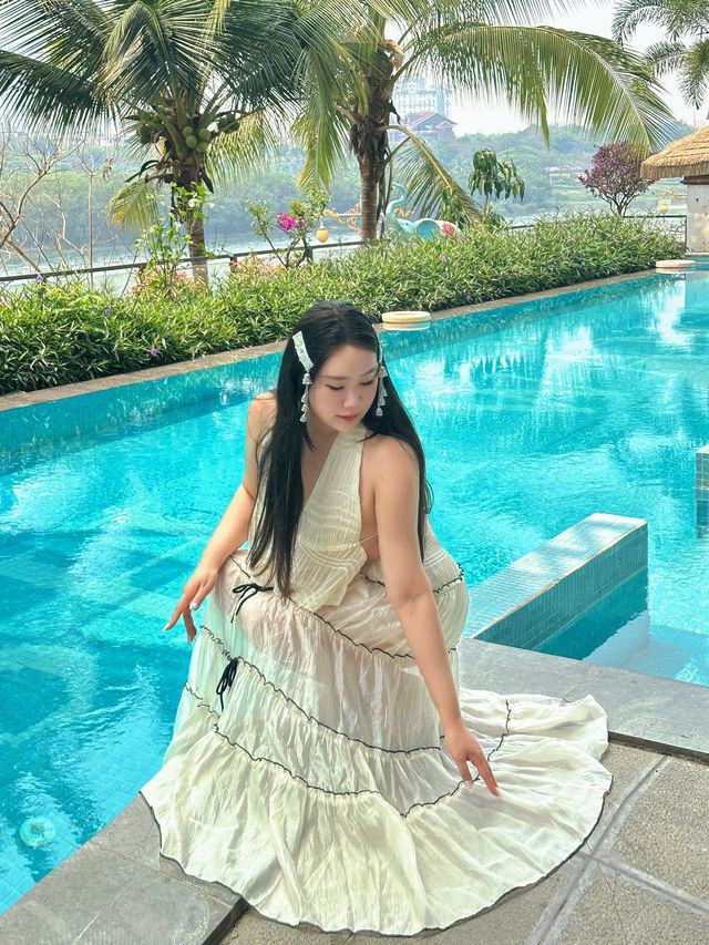 西雙版納沙婉麗日落江景酒店，美得令人窒息～