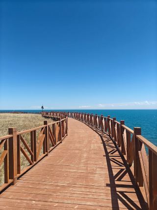 The Cliff is the most recommended attraction at Qinghai Lake